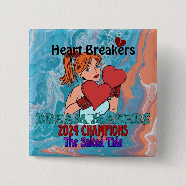 2024 Kärlek i Flytta Champ Button Knapp (Framsida)