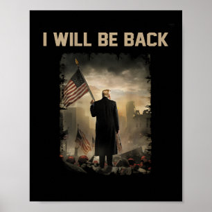 2024 kommer jag tillbaka (på baksidan) poster