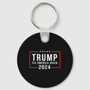 2024 Korrigera Amerika igen Donald Trump 2024 Nyckelring