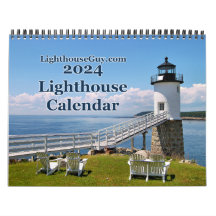 2024 LighthouseGuy.com Lighthouse Calendar