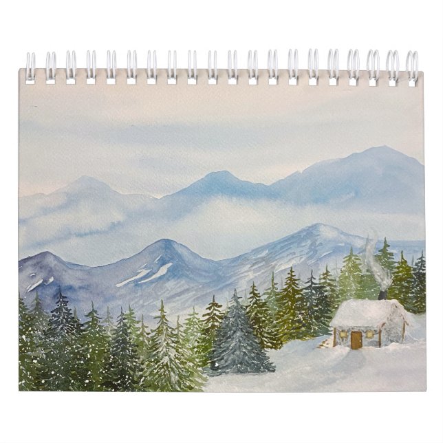 2024 Liten liggande kalender (Omslag)