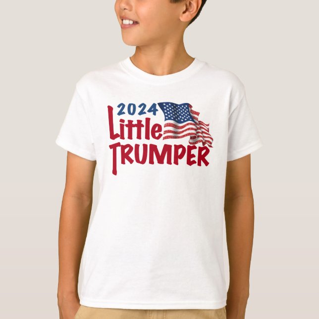 2024 Little Trumper Childrens T Shirt (Framsida)