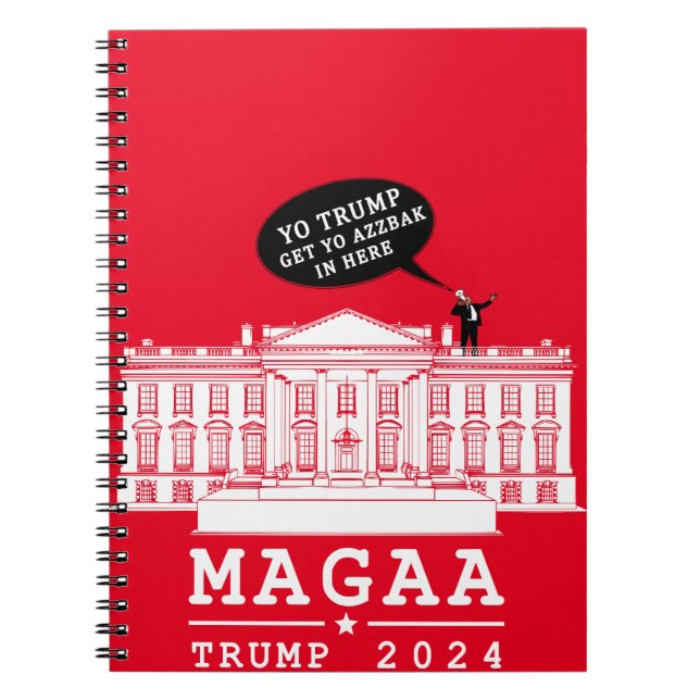 2024 MAGA IGEN ANTECKNINGSBOK (Framsidan)