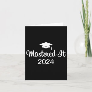 2024 magisterexamen Studenten Student Mba Kort