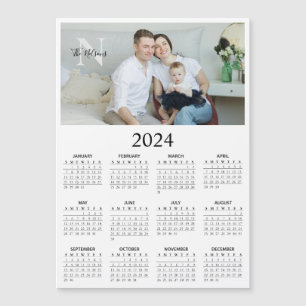 2024 Magnetisk fotomonogramkalender
