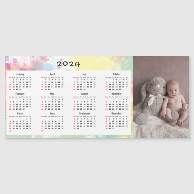 2024 Magnetkalender - foto på Anpassningsbarna (Framsida)