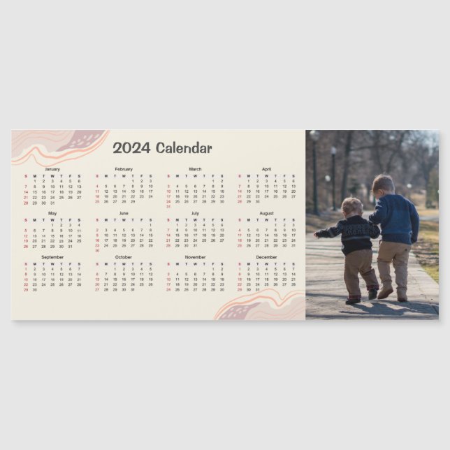2024 Magnetkalender - foto på Anpassningsbarna (Framsida)
