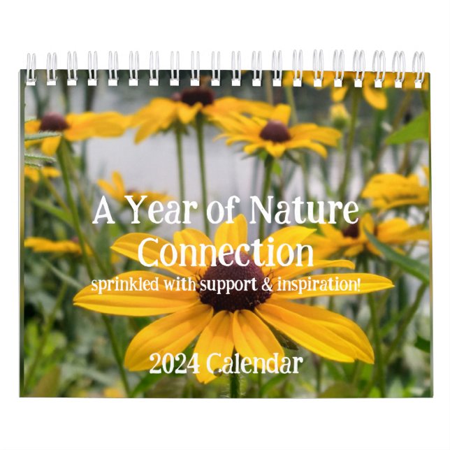 2024 Månatlig kalender - Ett år för naturanslutnin (Omslag)