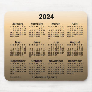 2024 Matade Sepialendern av Janz Mouse Pad Musmatta