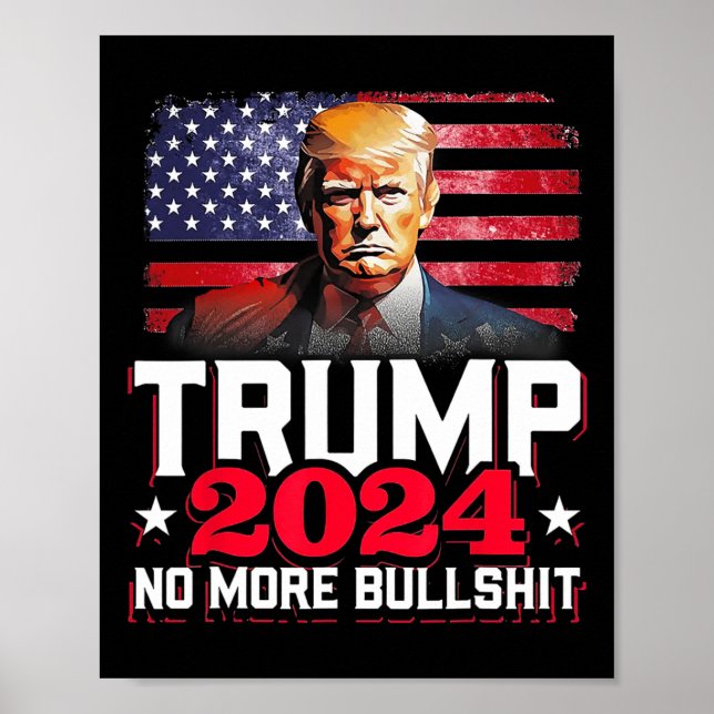 2024: Mer Bull America Flagga Poster (Framsidan)