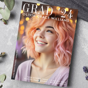 2024 Modern examens tidskrift overlay Meddelande