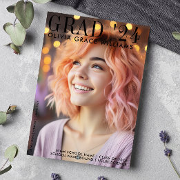 2024 Modern Magazine Overlay Studenten Meddelande