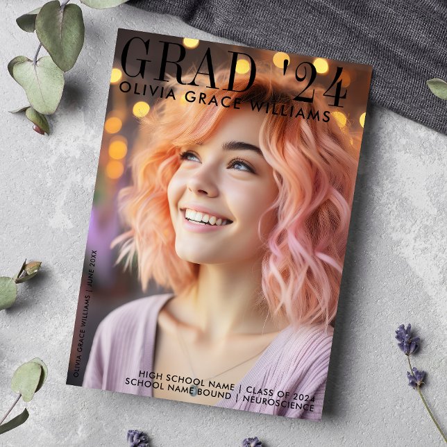 2024 Modern Magazine Overlay Studenten Meddelande (Skapare uppladdad)