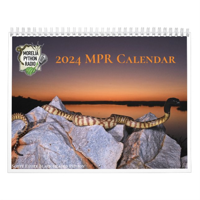 2024 Morelia Python Radio Calendar Kalender (Omslag)