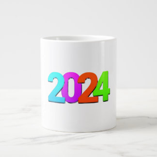 2024 Mugg-utskrift. Jumbo Mugg