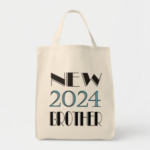 2024 New Brother Tote Bag Tygkasse