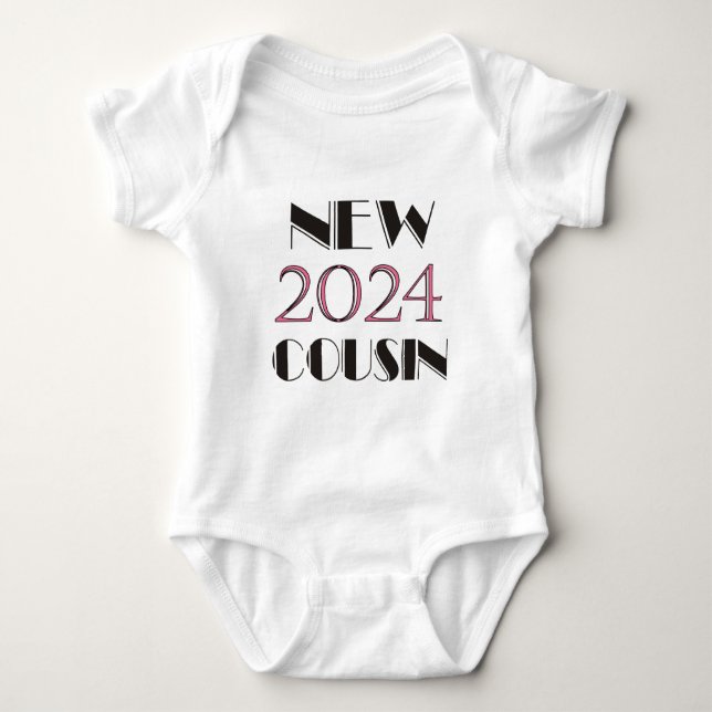 2024 New Cousin Rosa T-shirts (Framsida)