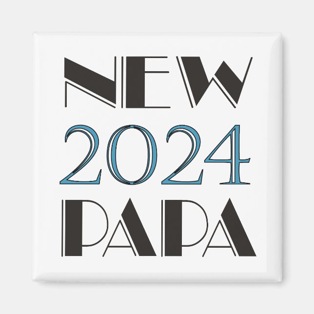 2024 New Pappa Magnet (Framsidan)