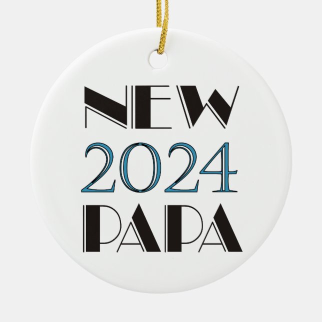 2024 New Pappa Ornament (Framsidan)