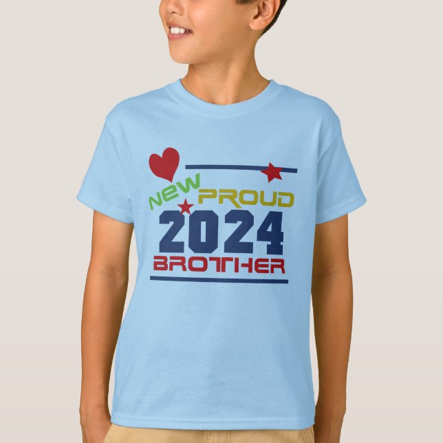 2024 New Proud Brother T-shirts (Framsida)