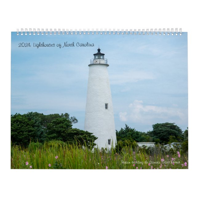 2024: North Carolina Calendar fyr Kalender (Omslag)