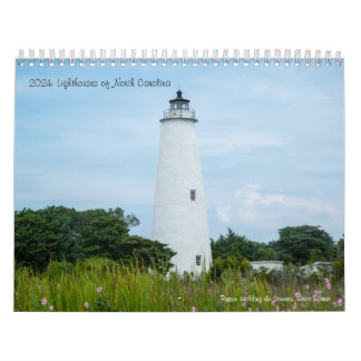 2024: North Carolina Calendar (Med) Kalender