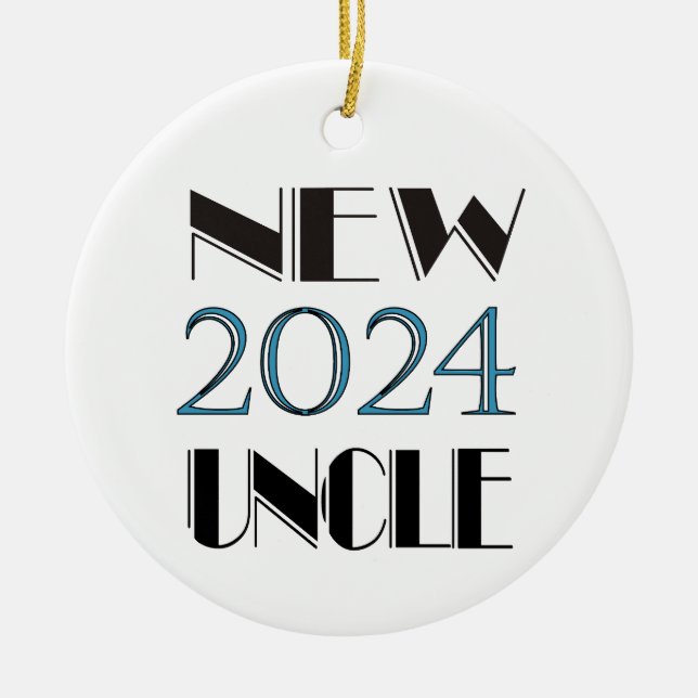 2024 Ny farbror Ornament (Framsidan)
