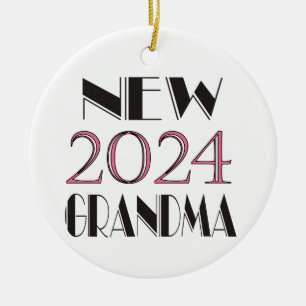 2024 Ny mormapornament Julgransprydnad Keramik