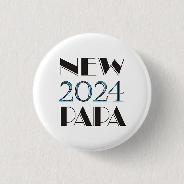 2024 Ny Pappa-knapp Knapp (Framsida)