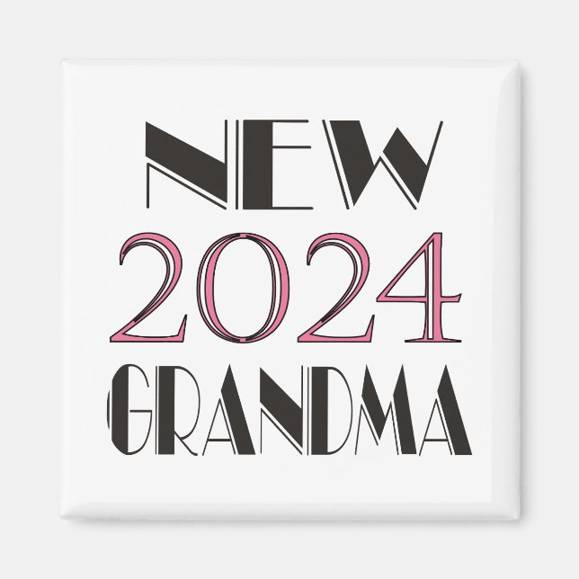 2024 Nya mormor Magnet (Framsidan)
