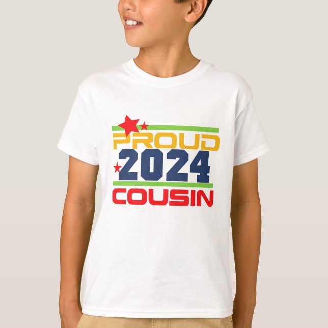 2024 Nya proud kusin T-shirts (Framsida)