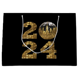 2024 Nyår mellan Boll och NYC Guld