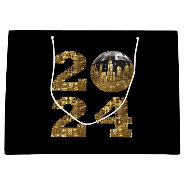 2024 Nyår mellan Boll och NYC Guld (Framsidan)