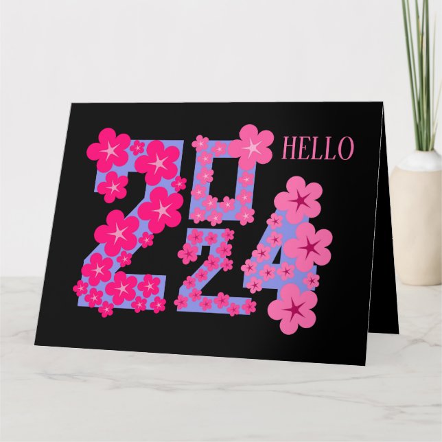 2024 NYÅRSHÄLSNING FRÅN SYSTER KORT (Framsida)