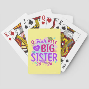 2024 Officiellt - O'Fishally a Big Sister Pun Casinokort