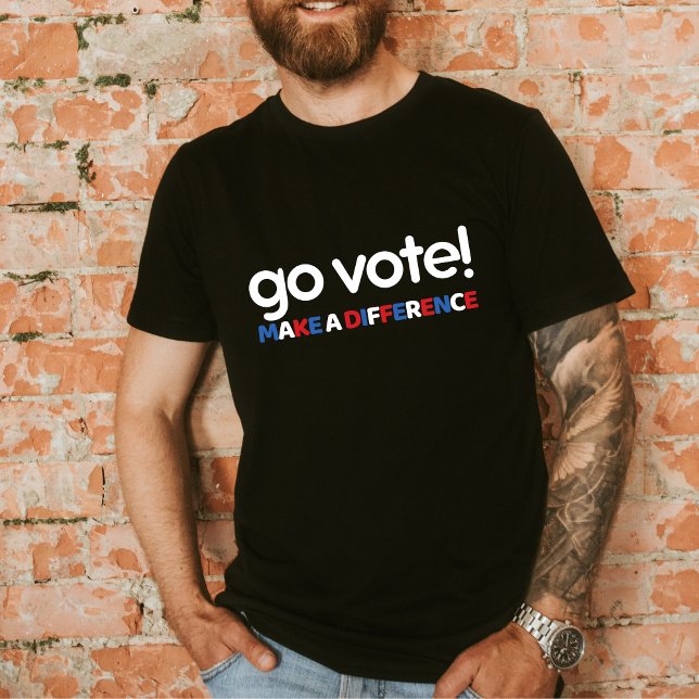 2024 Omröstning om valdemokrater och republikaner T Shirt (Skapare uppladdad)