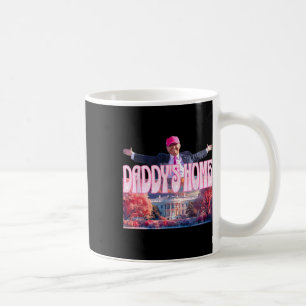 2024 Pappas Hem Rolig Trump Rosa Ta Amerika Tillba Kaffemugg
