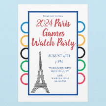 2024 Parisspelen Sommarbevakning Party Ringar