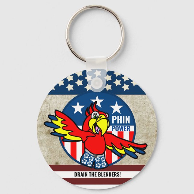 2024 PHin Power Party Keychain Nyckelring (Framsida)