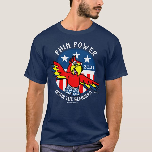 2024 PHin Power Party Manar T Shirt (Framsida)