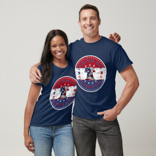 2024 Pray for the Red, White and Blue Liberty Bell T Shirt