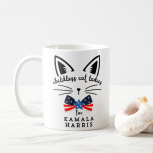 2024 President Cat Dam Kamala Harris Kaffemugg