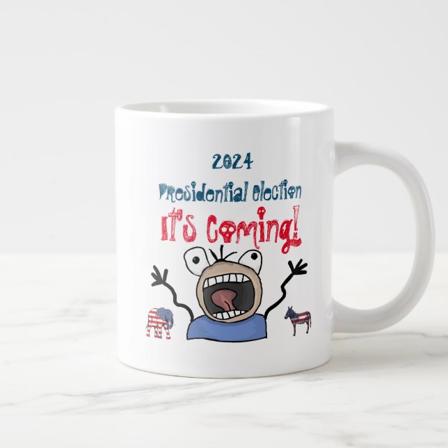 2024: Presidentval, det kommer! Jumbo Mugg (Höger)