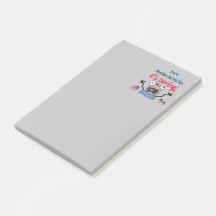 2024: Presidentval, det kommer! Post-it Block