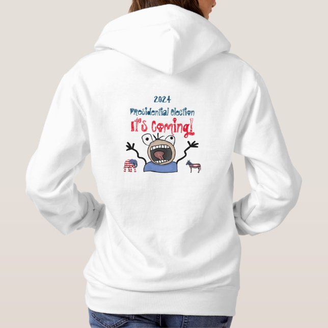 2024: Presidentval, det kommer! T Shirt (Baksida)