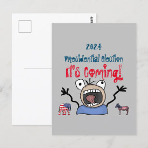2024: Presidentval, det kommer! Vykort