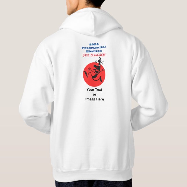 2024 Presidentval, Running Man Edition Hoodie (Baksida)