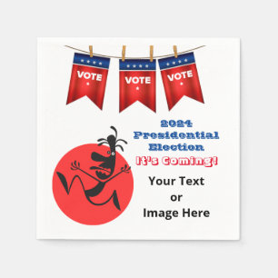 2024 Presidentval, Running Man Edition Pappersservett