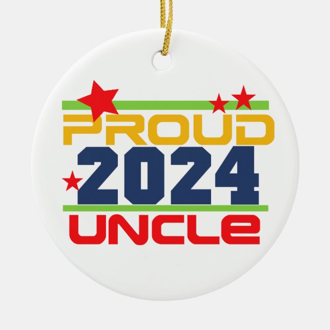 2024 Proud farbror Ornament (Framsidan)