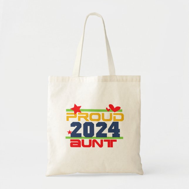 2024 Proud Moster Tote bags Tygkasse (Framsidan)